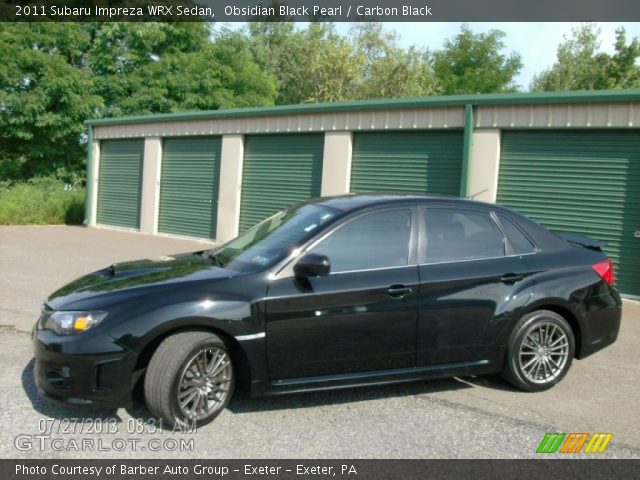 2011 Subaru Impreza WRX Sedan in Obsidian Black Pearl
