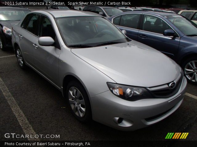 2011 Subaru Impreza 2.5i Sedan in Spark Silver Metallic