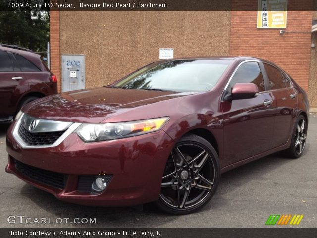 2009 Acura TSX Sedan in Basque Red Pearl