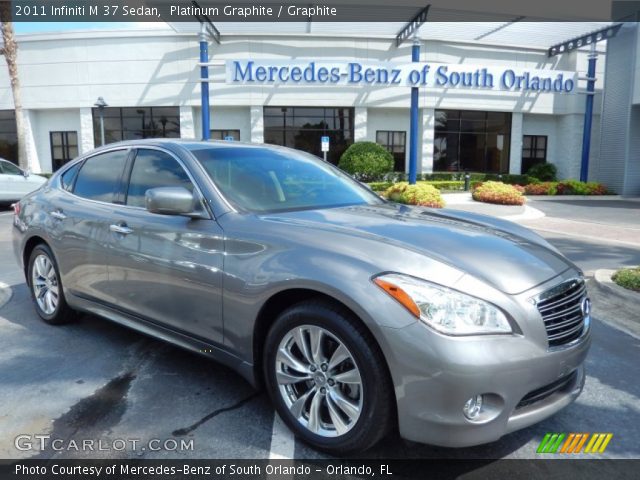 2011 Infiniti M 37 Sedan in Platinum Graphite