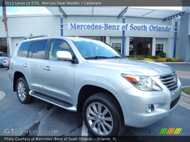 2011 Lexus LX 570 in Mercury Silver Metallic