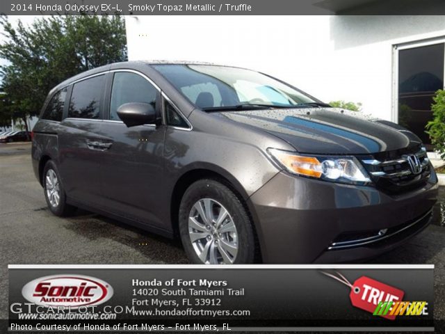 Honda odyssey smoky topaz metallic 2014 #7