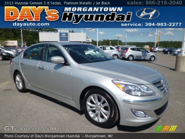 2013 Hyundai Genesis 3.8 Sedan in Platinum Metallic