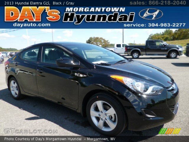 2013 Hyundai Elantra GLS in Black