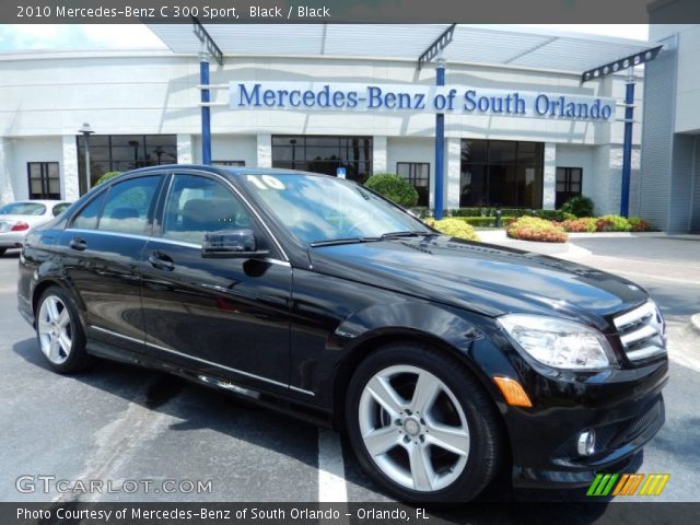 2010 Mercedes-Benz C 300 Sport in Black