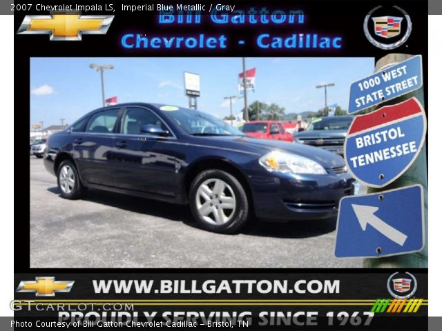 2007 Chevrolet Impala LS in Imperial Blue Metallic