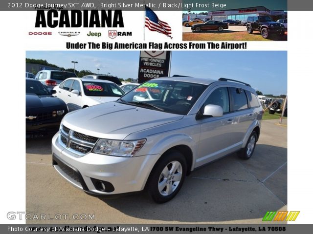 2012 Dodge Journey SXT AWD in Bright Silver Metallic