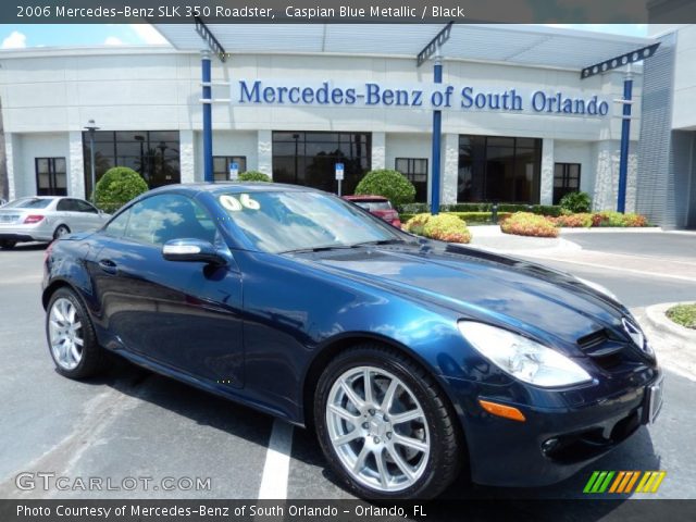 2006 Mercedes-Benz SLK 350 Roadster in Caspian Blue Metallic