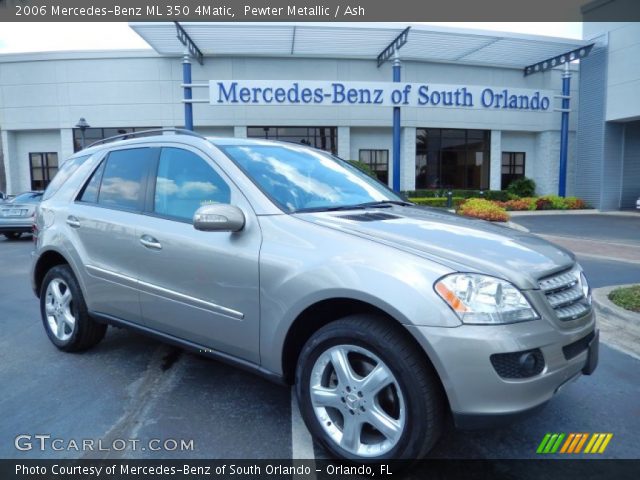 2006 Mercedes-Benz ML 350 4Matic in Pewter Metallic