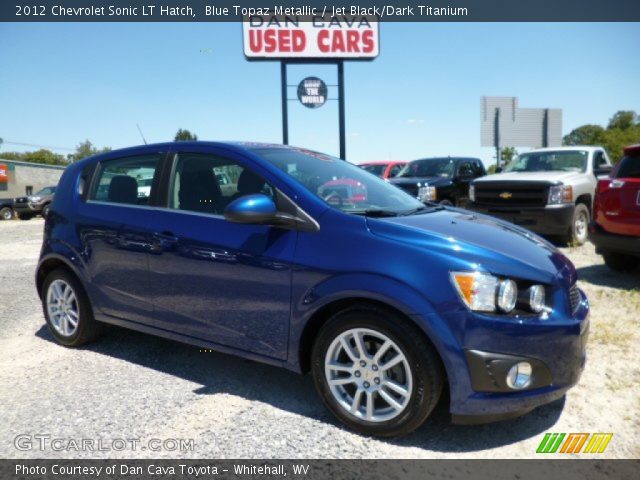 2012 Chevrolet Sonic LT Hatch in Blue Topaz Metallic