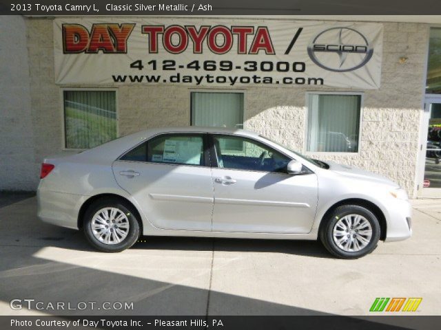 2013 Toyota Camry L in Classic Silver Metallic