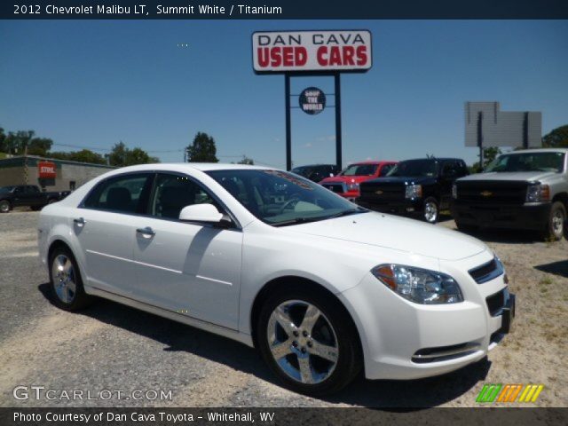 2012 Chevrolet Malibu LT in Summit White