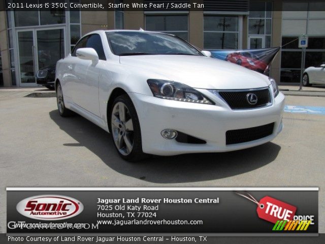 2011 Lexus IS 350C Convertible in Starfire White Pearl