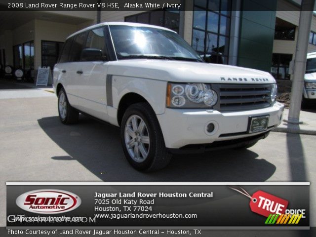 2008 Land Rover Range Rover V8 HSE in Alaska White