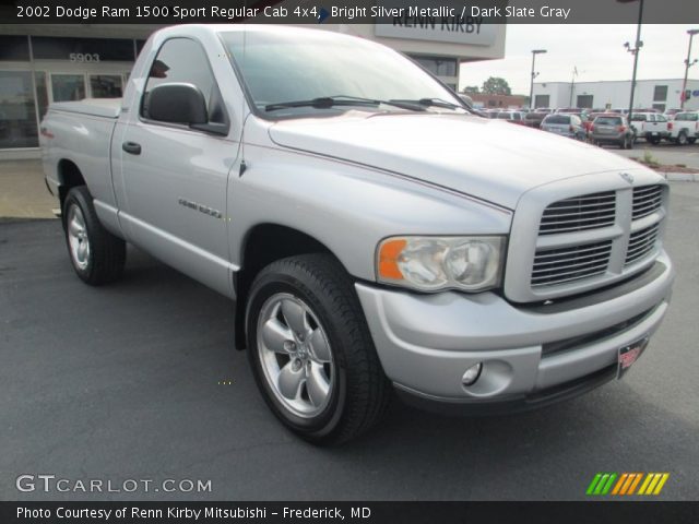 2002 Dodge Ram 1500 Sport Regular Cab 4x4 in Bright Silver Metallic