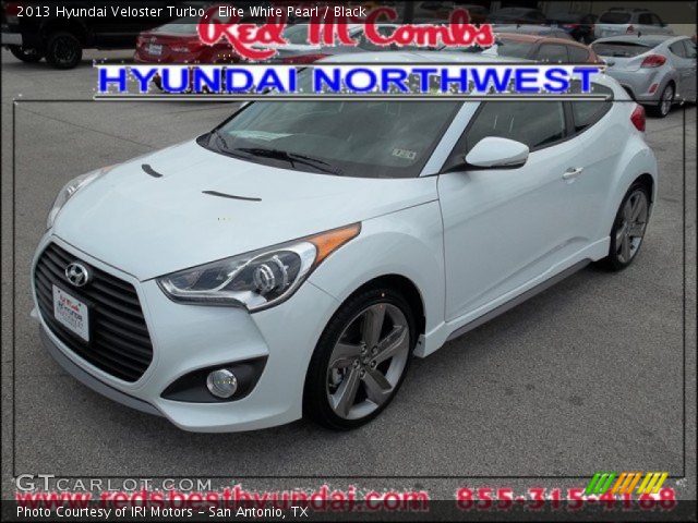 2013 Hyundai Veloster Turbo in Elite White Pearl
