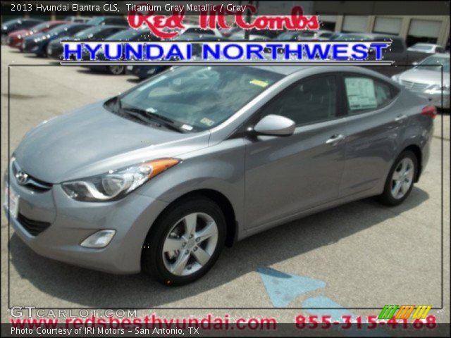 2013 Hyundai Elantra GLS in Titanium Gray Metallic