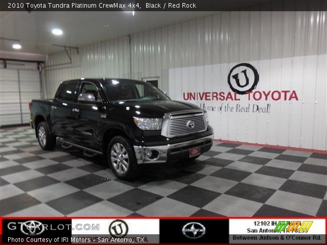 2010 Toyota Tundra Platinum CrewMax 4x4 in Black