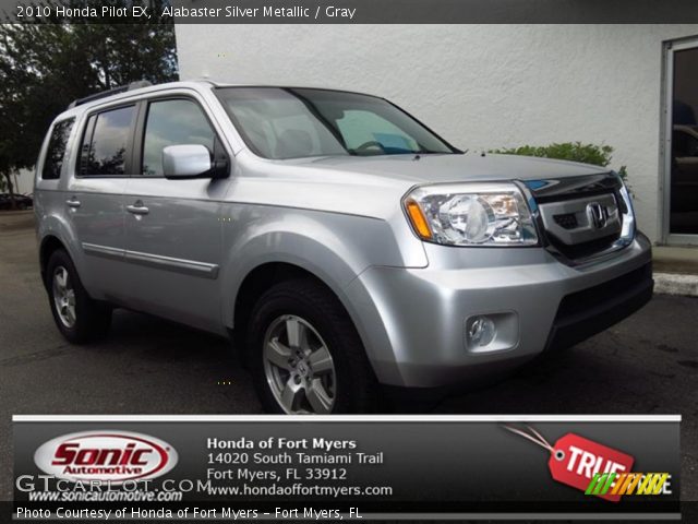 2010 Honda Pilot EX in Alabaster Silver Metallic