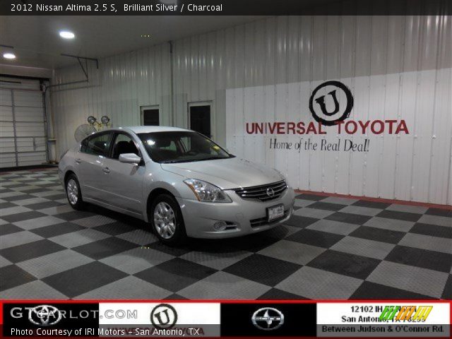 2012 Nissan Altima 2.5 S in Brilliant Silver