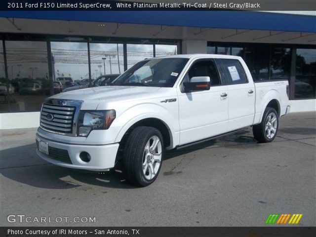 2011 Ford F150 Limited SuperCrew in White Platinum Metallic Tri-Coat