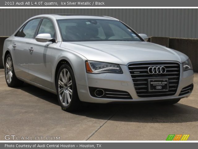 2013 Audi A8 L 4.0T quattro in Ice Silver Metallic