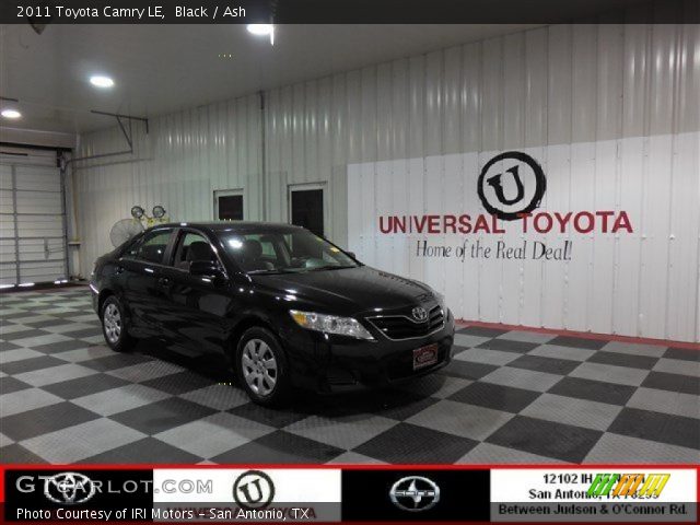 2011 Toyota Camry LE in Black