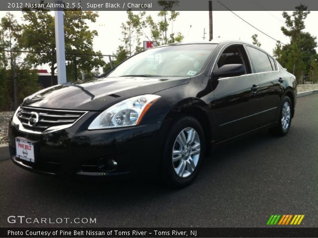 2012 Nissan Altima 2.5 S in Super Black