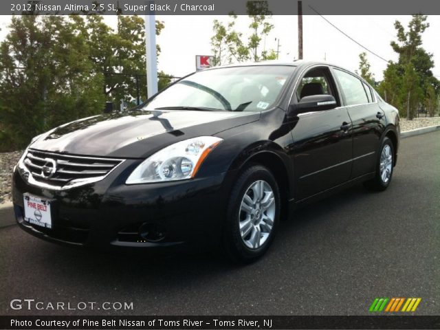2012 Nissan Altima 2.5 SL in Super Black