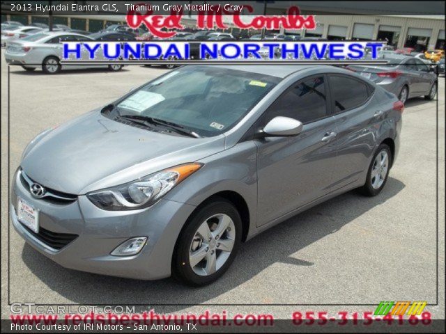 2013 Hyundai Elantra GLS in Titanium Gray Metallic