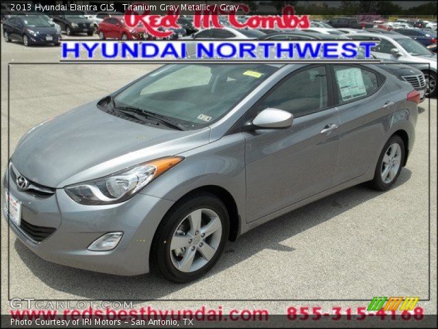 2013 Hyundai Elantra GLS in Titanium Gray Metallic