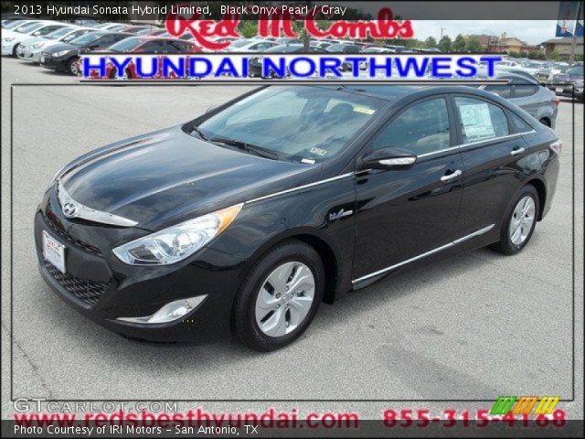 2013 Hyundai Sonata Hybrid Limited in Black Onyx Pearl