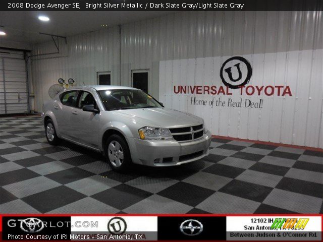 2008 Dodge Avenger SE in Bright Silver Metallic