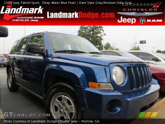 2009 Jeep Patriot Sport in Deep Water Blue Pearl