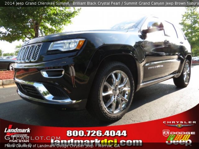 2014 Jeep Grand Cherokee Summit in Brilliant Black Crystal Pearl