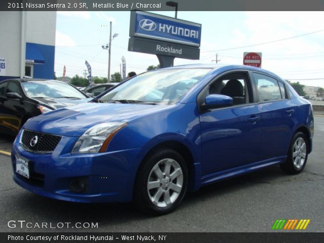 2011 Nissan Sentra 2.0 SR in Metallic Blue