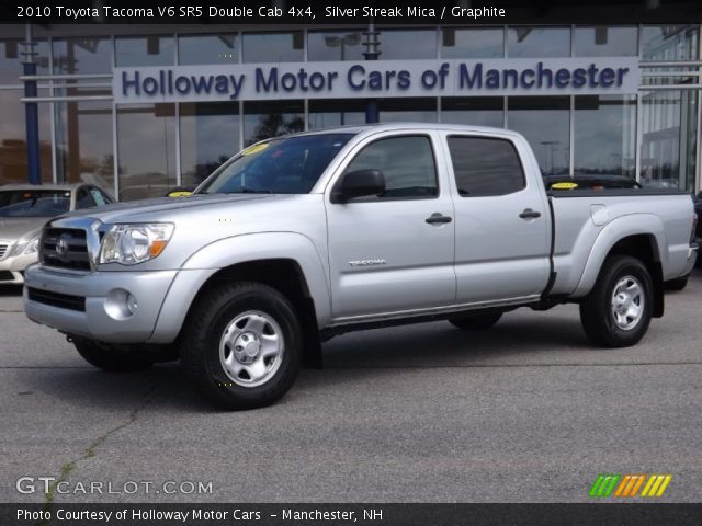 2010 Toyota Tacoma V6 SR5 Double Cab 4x4 in Silver Streak Mica