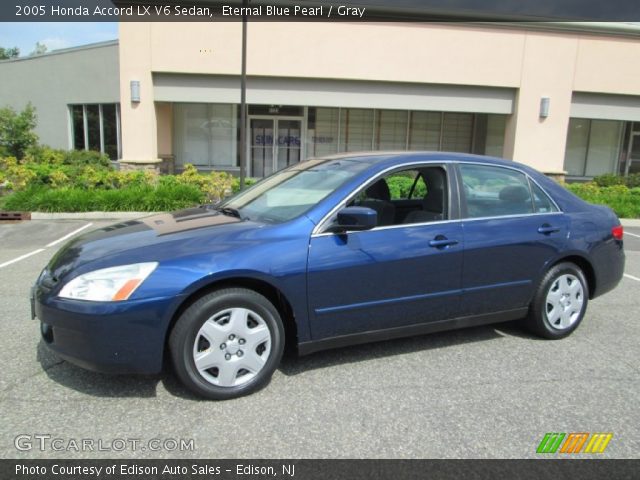 2005 Honda Accord LX V6 Sedan in Eternal Blue Pearl