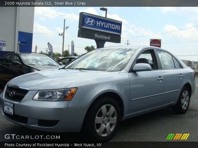 2008 Hyundai Sonata GLS in Silver Blue