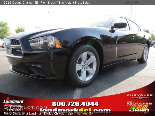 2013 Dodge Charger SE in Pitch Black