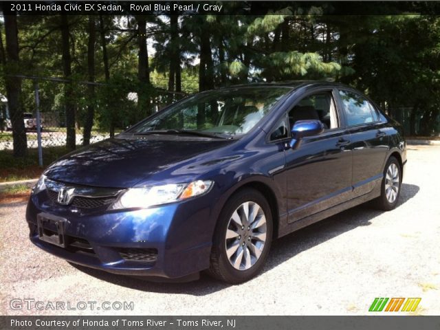 2011 Honda Civic EX Sedan in Royal Blue Pearl