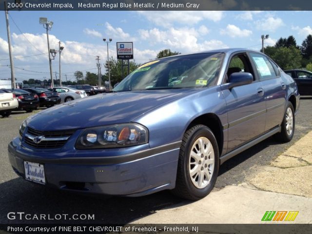 2000 Chevrolet Impala  in Medium Regal Blue Metallic