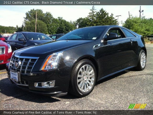 2012 Cadillac CTS Coupe in Black Diamond Tricoat