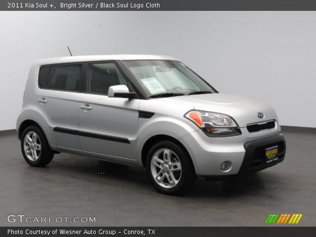 2011 Kia Soul + in Bright Silver