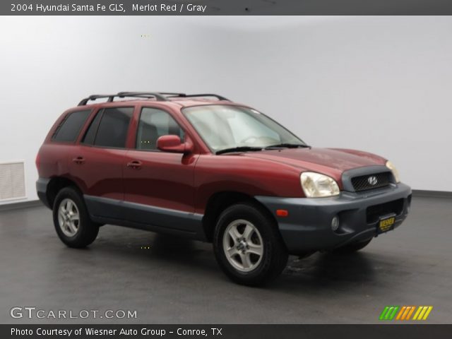 2004 Hyundai Santa Fe GLS in Merlot Red