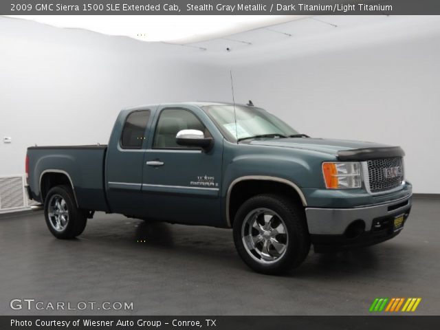 2009 GMC Sierra 1500 SLE Extended Cab in Stealth Gray Metallic