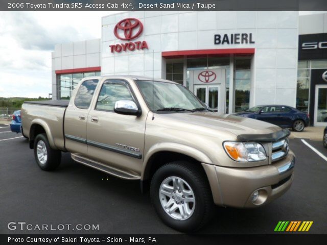 2006 Toyota Tundra SR5 Access Cab 4x4 in Desert Sand Mica