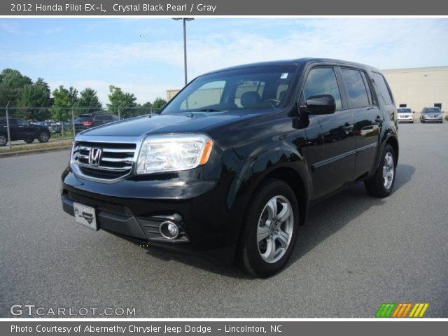 2012 Honda Pilot EX-L in Crystal Black Pearl