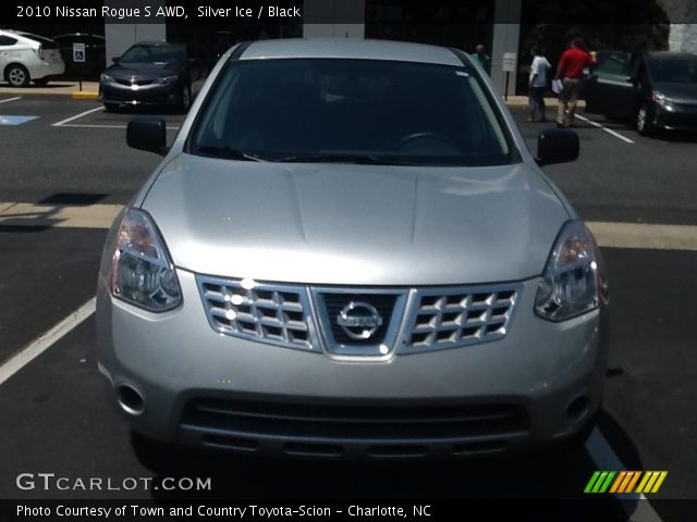 2010 Nissan Rogue S AWD in Silver Ice