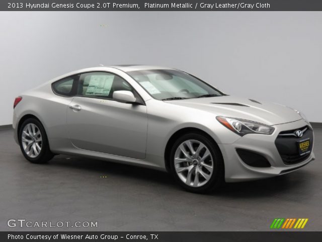 2013 Hyundai Genesis Coupe 2.0T Premium in Platinum Metallic